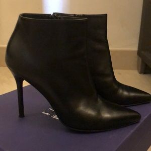 Stuart Weitzman leather booties